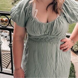 Altar’d State Green Dress